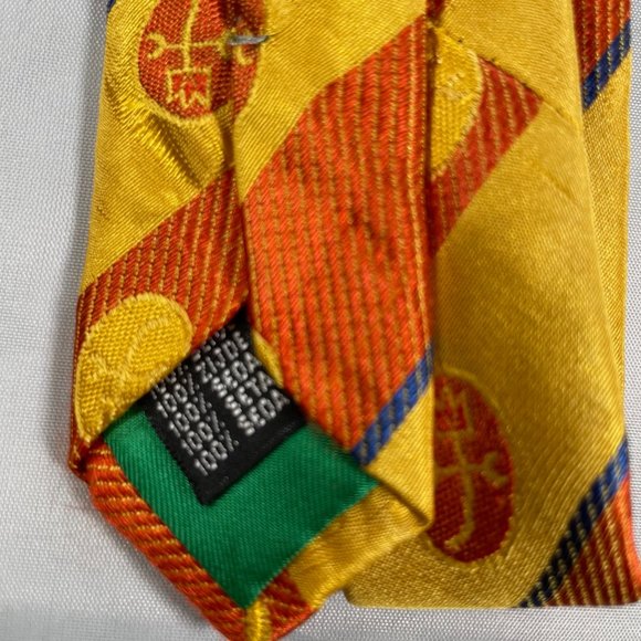Pure Silk Woven Jacquard Tie - Picture 3 of 3